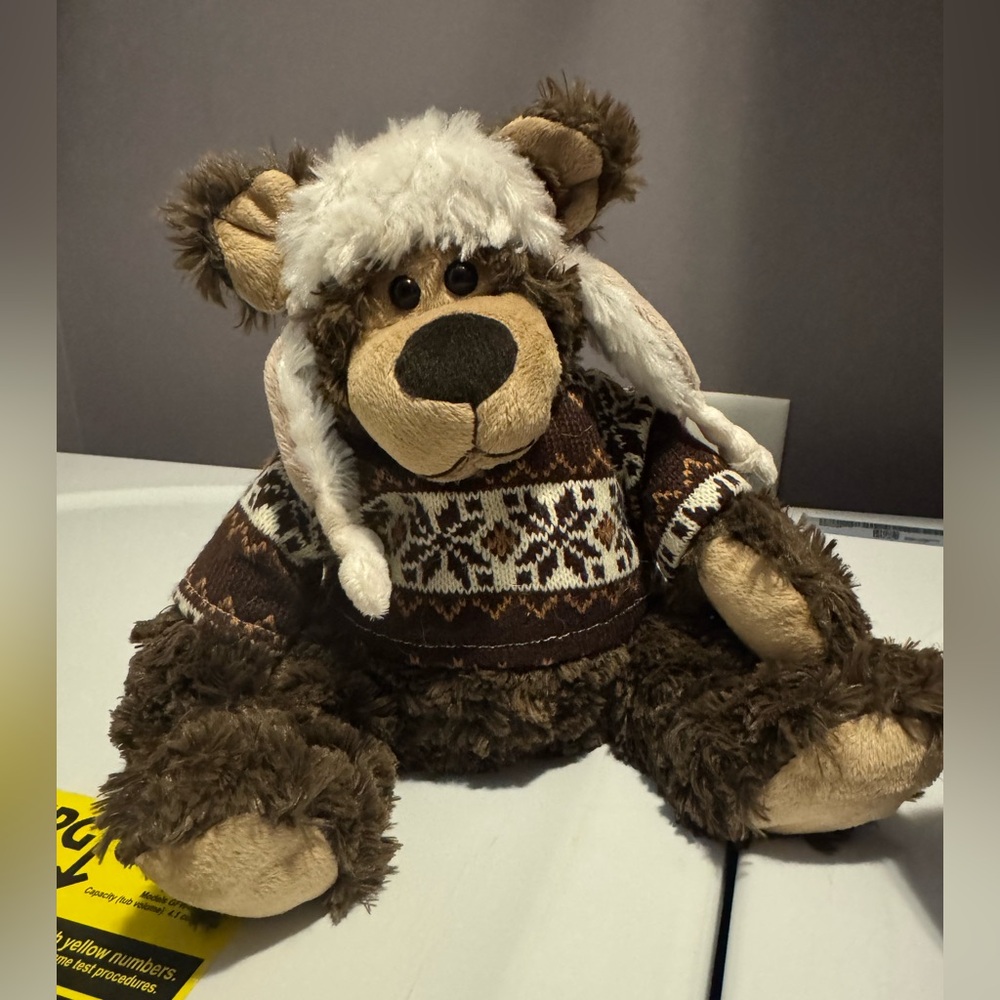 DolliBu Brown Super soft Plush Bear